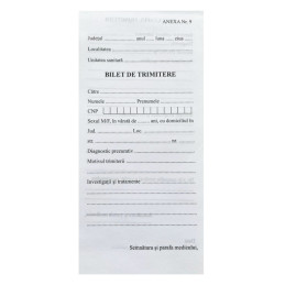 Bilet de trimitere